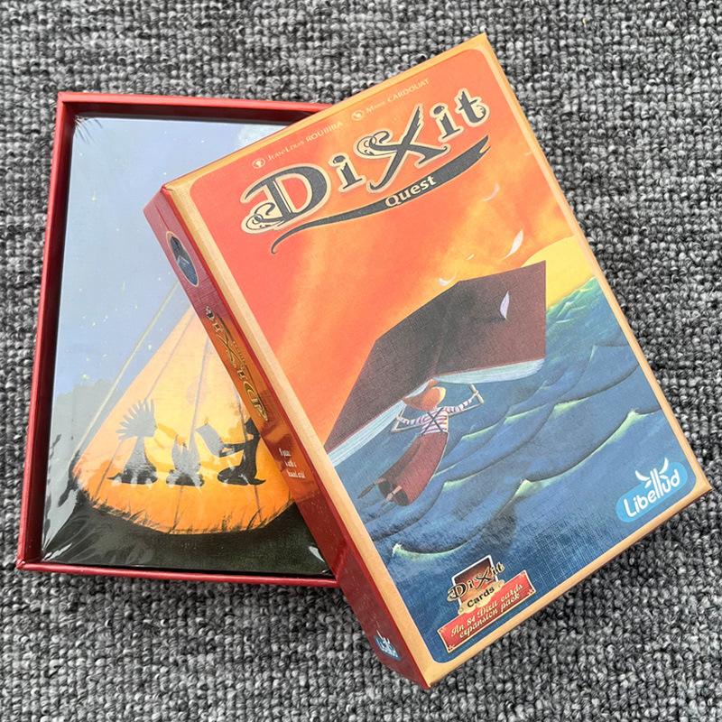 Английская версия Dixit Несколько слов Настольная игра для вечеринок Стратегическая настольная игра Карточные игрушки