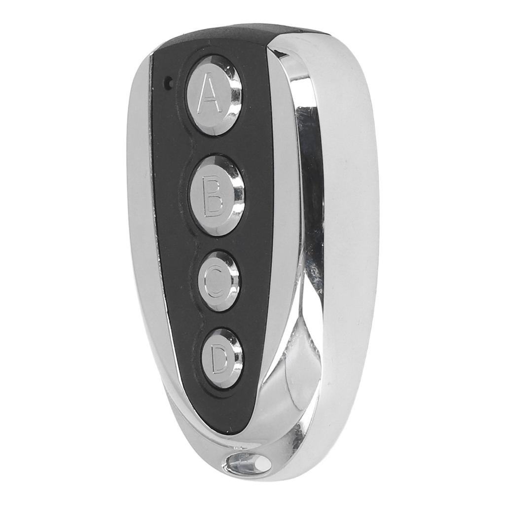 Garage Door Remote Control Opener 433MHz 4 Buttons Anti Theft with Key Chain for Curtain Doors