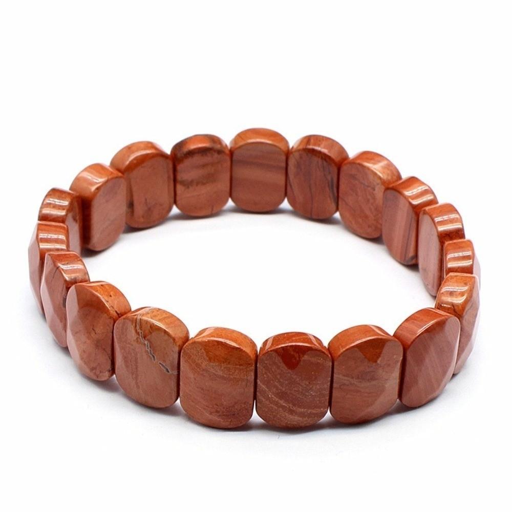 Square Beads Crystal Jewelry Multi-faceted Beads Fashionable Bracelet Women's Jewelry