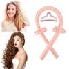4PCS Hair Rollers Heatless Headband Curling Rod Foam Curler Silk Curling Ribbon Hair Ring DIY Hair Styling Tools Make Hair Curls