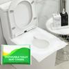 10PCS Disposable Toilet Seat Cover Portable Travel Camping Hotel Bathroom Degradable Waterproof Toilet Mat Accessories