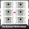 Compatible for Ecovacs T50 Pro Omni Replacement Main Side Brush HEPA Filter Mop Pads Spare Parts Accessories