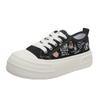 Fashion Kawaii Cartoon Canvas Shoes for Women Spring Autumn New Designer Fashion Casual Platform Women's Vulcanize Shoes