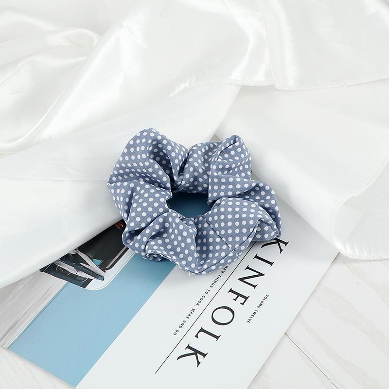 60 Styles Women Girls Satin Scrunchie Candy Color Hair Ties Rope Elastic Fashion Hair Bands Vintage Simple Hair Accessories Gift