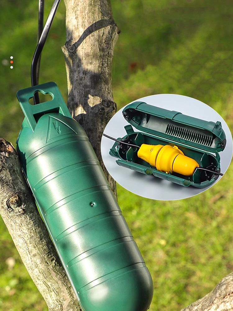 Outdoor Waterproof Extension Cord Safety Cover Sealed Electrical Junction Box Weatherproof Socket Plug Wire Protection Enclosure