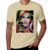 Dalida Art Painting Classic Tshirt Summer Tops Customs Basketball Graphic Tees Blanks Plain White T Shirts Unisex