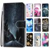Luxury Painted Leather Case Wallet Book Style Protective Cover for Realme GT Neo3/Realme 9 Pro Plus/Oppo Find X5 Pro/Oppo A57 A77 A36 A11X A58 A8X
