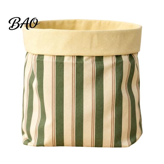 Green Kitchen Storage Solution Beeswax Bread Bags, Reusable Durable Cloth, Preserve Freshness Bakery Bag And Crust Longer, for Homemade