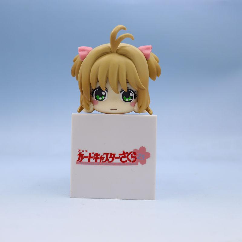 10 см Аниме Cardcaptor Sakura Q Версия Фигурки Действия 3 Стиля Милый Лежащий Киномото Сакура Модель Настольное Украшение Коллекция Подарок