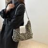 Chic Leopard Print Tote Bag For Women Large Capacity Stylish Shoulder Bag
