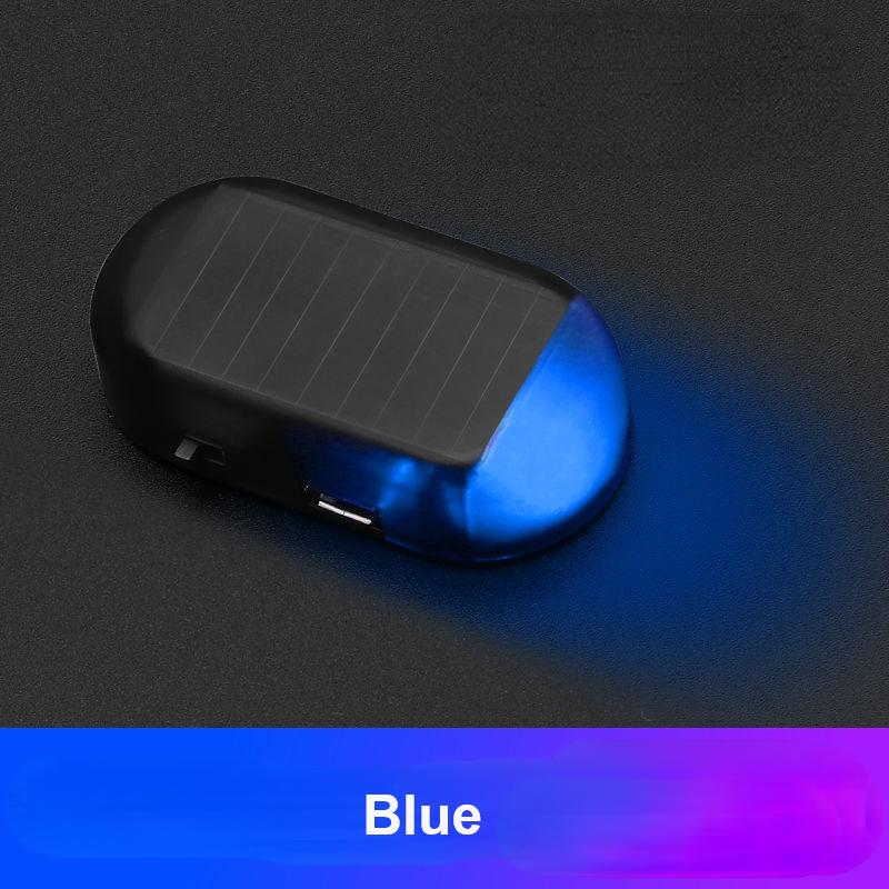 Имитация автомобильной сигнализации на солнечной энергии для предотвращения кражи