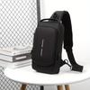 Men'S Secure Password Lock Chest Bag,Stylish Crossbody Bag for Motorcycling And Leisure Activities,Durable Material
