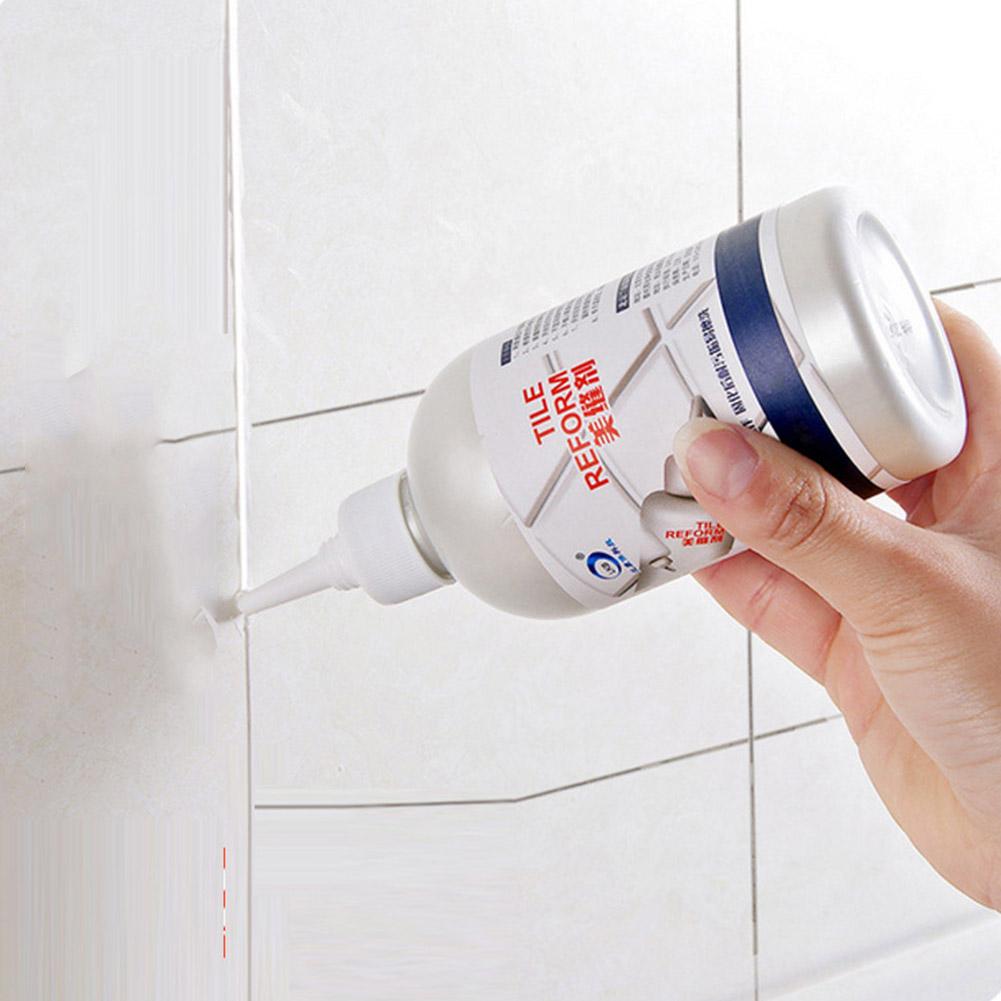 150/280ml Ceramic Tile Filler Waterproof Mildew Repair Porcelain Bathroom Ceramic Wall Seam Agent Tile Cleaner Beauty Agent