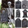 Exciting Halloween Tombstone Foam Decoration For Haunted House And Graveyard