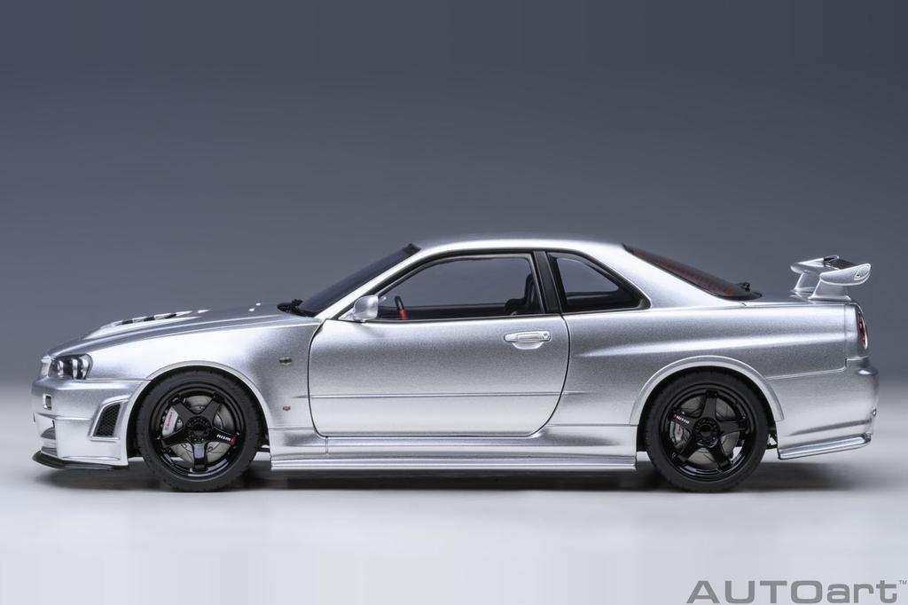 AUTOart 1/18 Nismo R34 GT-R Z-tune Silver Completed