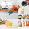 Kitchen Supplies Squeeze Sauce Bottles Plastic Condiment Bottles Durable Graduated Squeeze Bottle