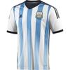 Футболка с полосатым принтом и V-образным вырезом, прямого покроя, с коротким рукавом, Аргентина, чемпионат мира по футболу 2014 года, домашняя версия, мужские топы небесно-голубого цвета G74569