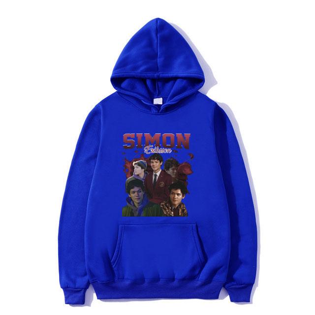 Свитшот с графикой Simon Eriksson Omar Rudberg для мужчин и женщин, повседневный винтажный свитшот, мужской пуловер с капюшоном из высококачественного флиса и хлопка