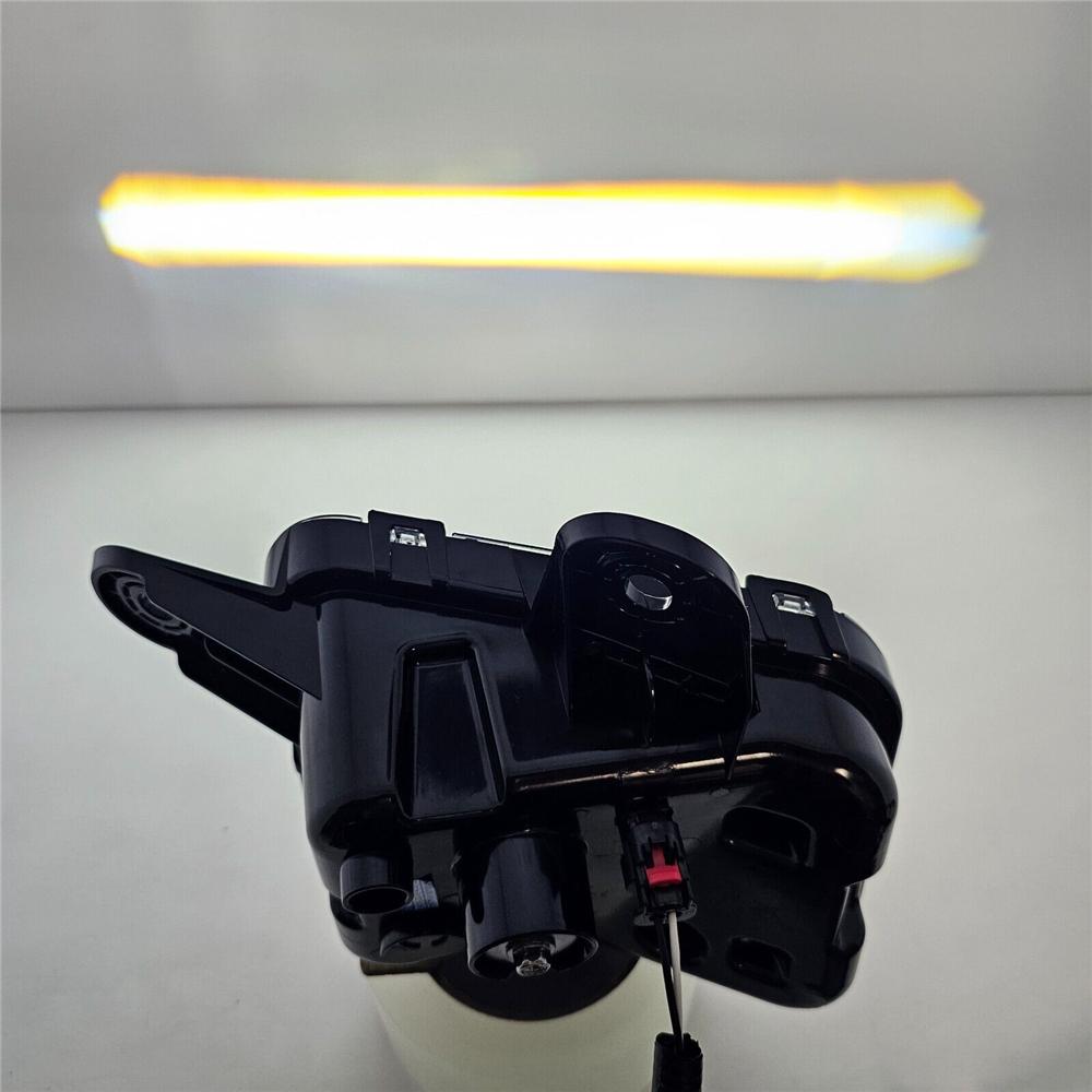 LED Fog Lights Set with Trim Bezels & Wire Harness For GMC Sierra 1500 2022-2024