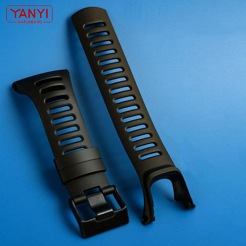 Rubber Watchband For Suunto Watch Band Ambit 1/2/2S/2R/3 Sport/3 Run/3 PEAK Watches Replacement Wrist Bands Flexible Strap