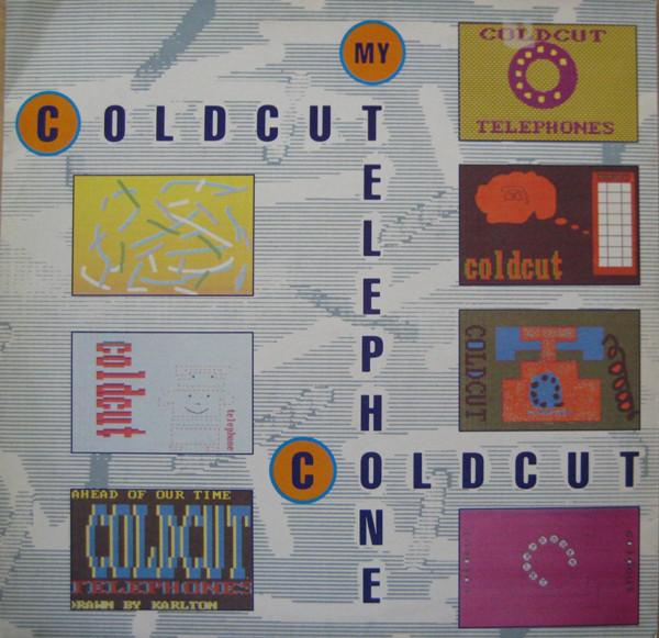 12-дюймовая пластинка COLDCUT My Telephone CCUT6T Ahead Of Our Ti 1989 UK Dance Electronica Б/у