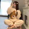 FiveFive осень зима кавайные мультяшные пижамные комплекты женские пижамы клетчатые фланелевые пижамы для сна женские пижамы женские ночные костюмы домашняя одежда PJ