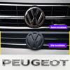 AGLNX1 1Set Front Grille Rear Trunk Car Decoration Sticker Auto decal For VW Golf Amarok T5 Phaeton Teramont ID3 Tiguan T-Cross Passat
