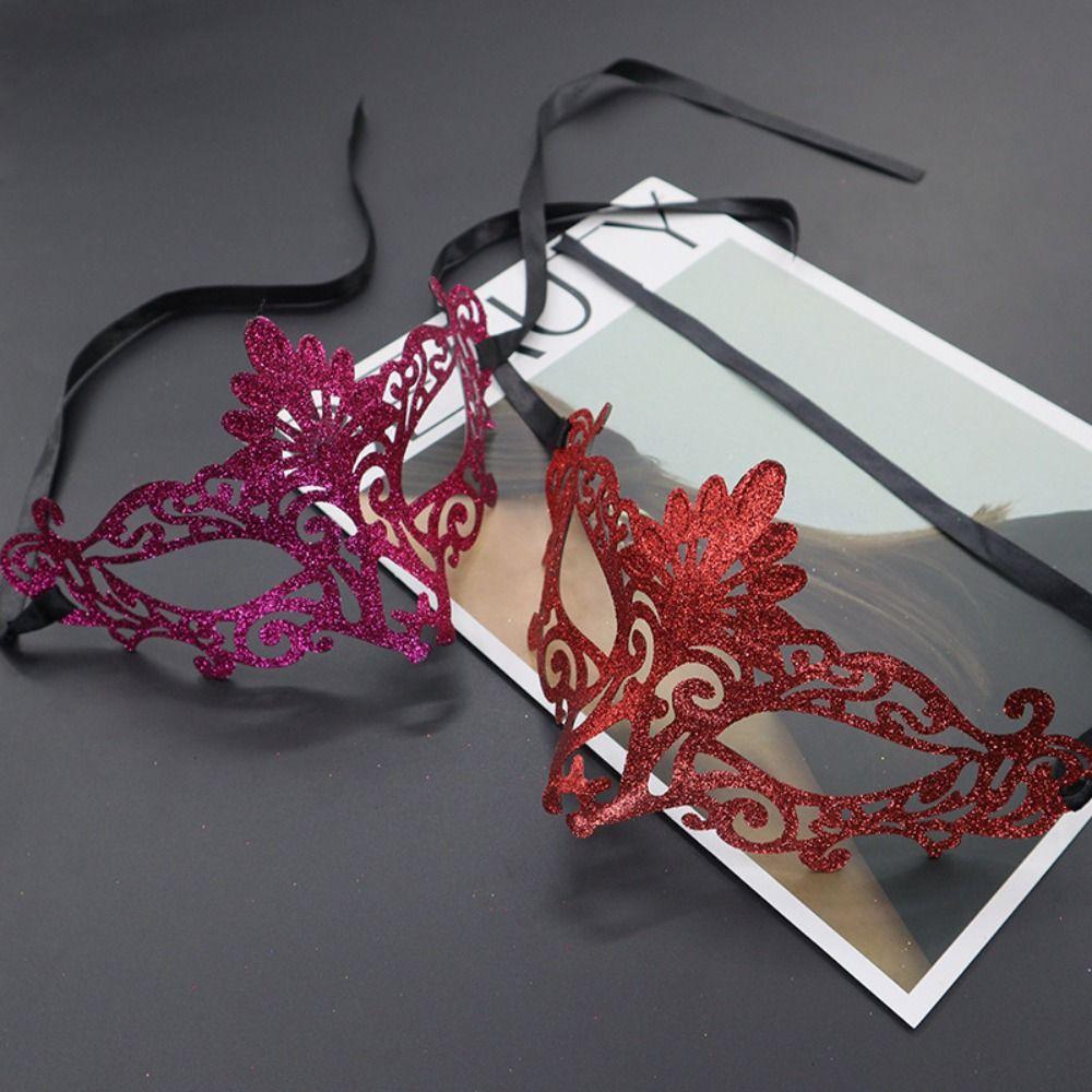 Блестящая маска для глаз королевы ночного клуба, полумаски для венецианских танцев, принцессы, подарочные маски