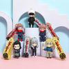 Jujutsu Kaisen 3D Silicone Keychain Set Anime Characters Gojo Yuji Itadori Megumi Fushiguro Keychain Bag Charm Backpack Pendant