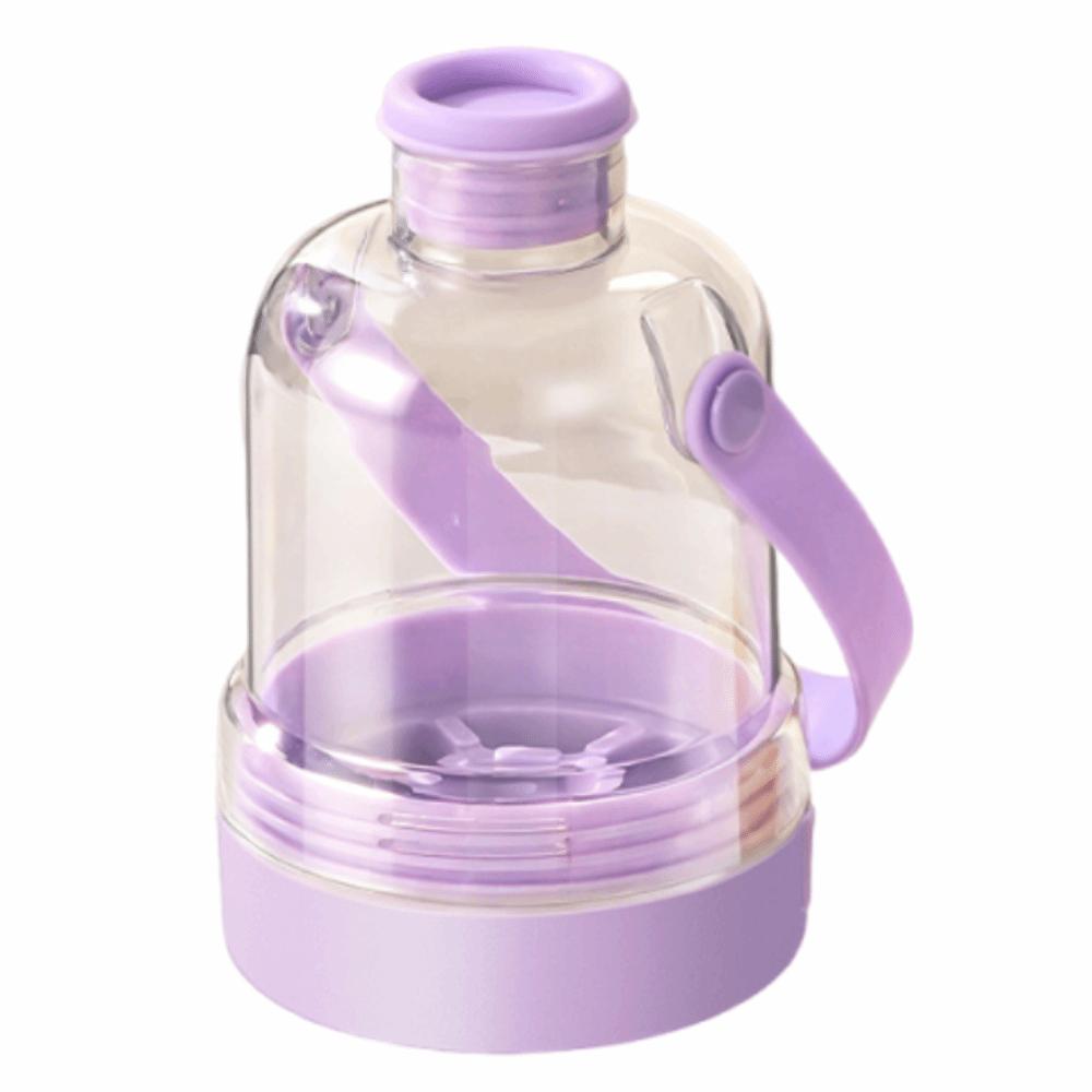 Silicone Ice Cube Water Bottle 7 Grids Ice Mould Tray Easy To Clean Ice Cube Kettle  Bar