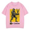Sir Cumcise Funny Knight Meme T Shirt Unisex Hiphop Tshirts pure Cotton Harajuku Casual Short Sleeves Fashion Clothing Tshirt