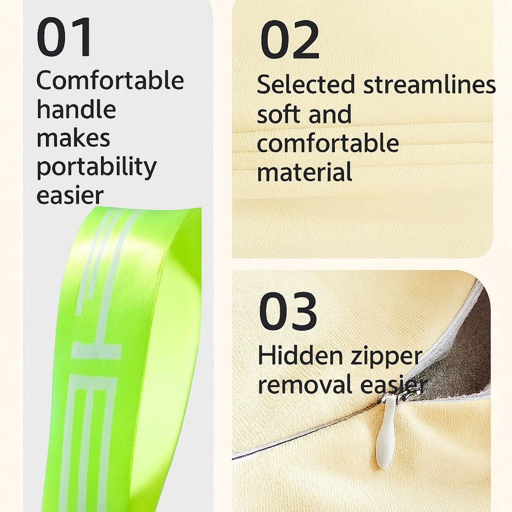 Breathable Back Support Pillow Adjustable Slider Ergonomic Waist Support Cushio Work From Home