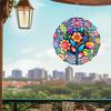 Creative Blooming Flowers Wind Spinner - 3D Stainless Steel Hanging Wind Catcher (25.4cm) - Kinetic