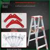 Yujin Heavy-Duty Aluminum Folding A-Frame Ladder