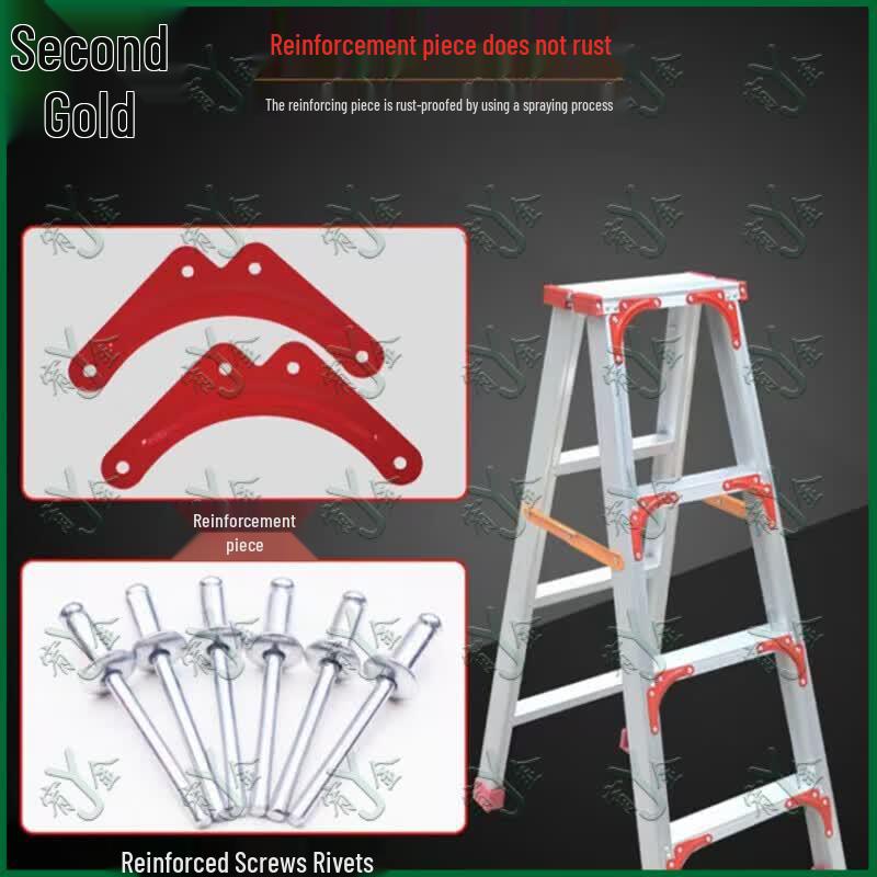 Yujin Heavy-Duty Aluminum Folding A-Frame Ladder