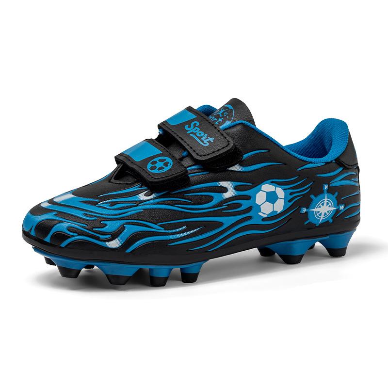 Boys And Girls Breathable Comfortable Sports Leisure Spikes Shredded Nails Football Shoes Grass Game Children Students