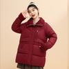 Средние и длинные женские куртки корейской версии, свободные, ленивые, ветровка, утолщенные, в иностранном стиле, пуховая одежда, зимняя куртка