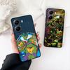 Anime N-Ninjas Cartoon T-Turtles Cover for Motorola Moto Edge 70 60 Fusion NEO Pro G Stylus G56 G96 G52 G04 G05 20 Phone Case