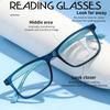 New Progressive Multifocal Presbyopia Glasses HD Anti-blue Light Reading Glasses Distance and Near Dual-use Presbyopia Glasses