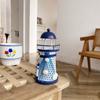 Vintage Creative Table Party Lighthouse Home Decor Candle Stand Candlestick Candle Holder Mediterranean Tower