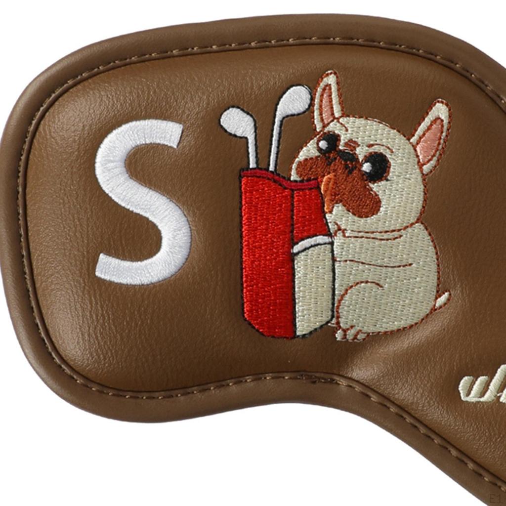 Комплект из 9 чехлов для головок клюшек для гольфа для защиты