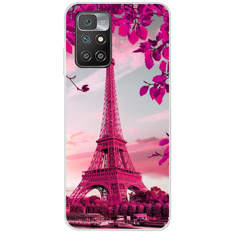 Чехлы для Redmi 10, силиконовая задняя крышка, чехол для телефона для xiaomi Redmi 10, 2022, мягкая сумка, 6,5 дюйма, глобальный чехол, бампер из ТПУ, новинка