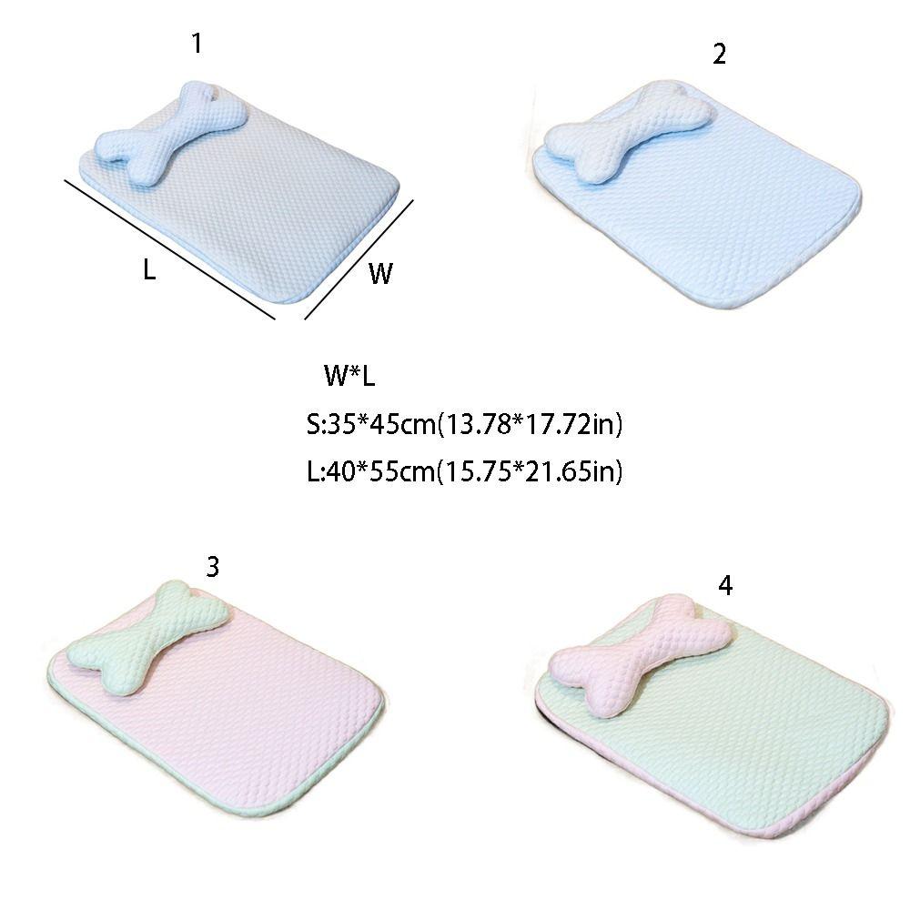 Съемный коврик для сна для домашних животных, моющийся, лежанка для кошек, простой в использовании, летний коврик для собак, товары для животных