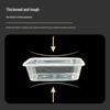 Disposable 650ml Rectangular Food Containers