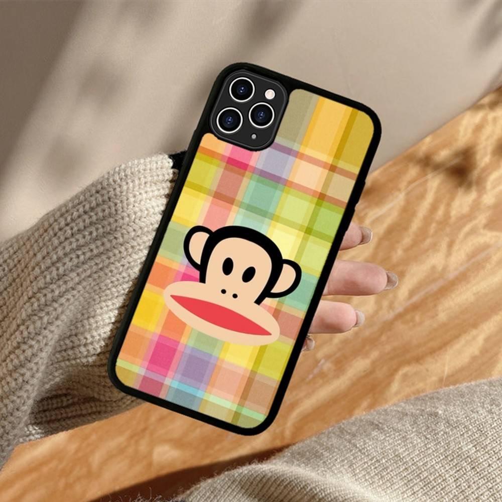 Знаменитый Роскошный Чехол Для Телефона P-paul F-frank Для IPhone 17 Pro 16 Plus 16 Pro Max 15 14 13 12 11 PC+TPU Задняя Крышка