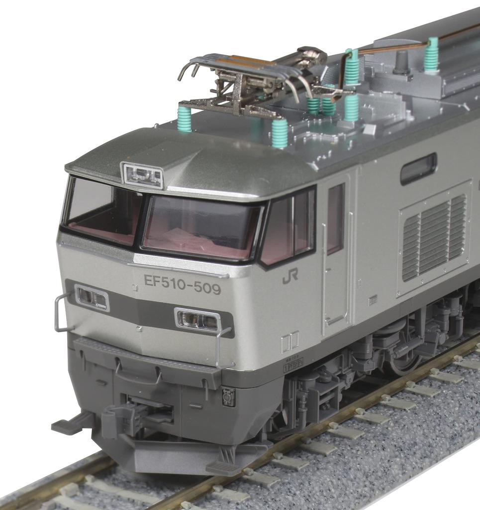 KATO HO Gauge EF510 500 JR Freight Color Silver 1-318 Model Railroad Electric Locomotive