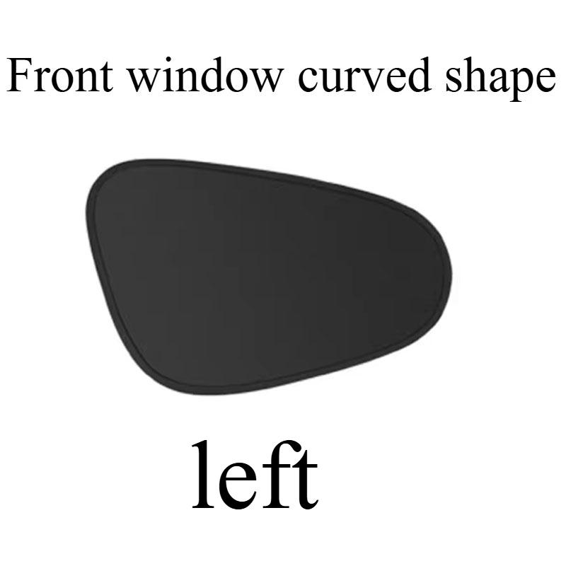 Электростатические шторы для бокового окна автомобиля, 4-слойная защита от солнца, складной солнцезащитный козырек для автомобиля, 99,9% блокировка УФ-лучей