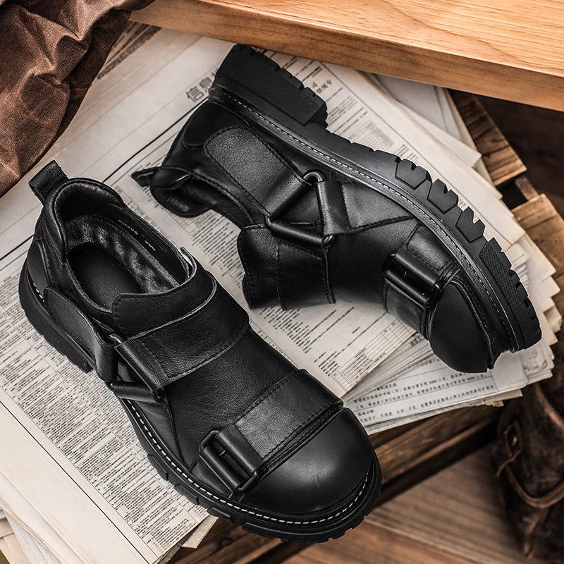 Men's Niche Retro Leather Shoes