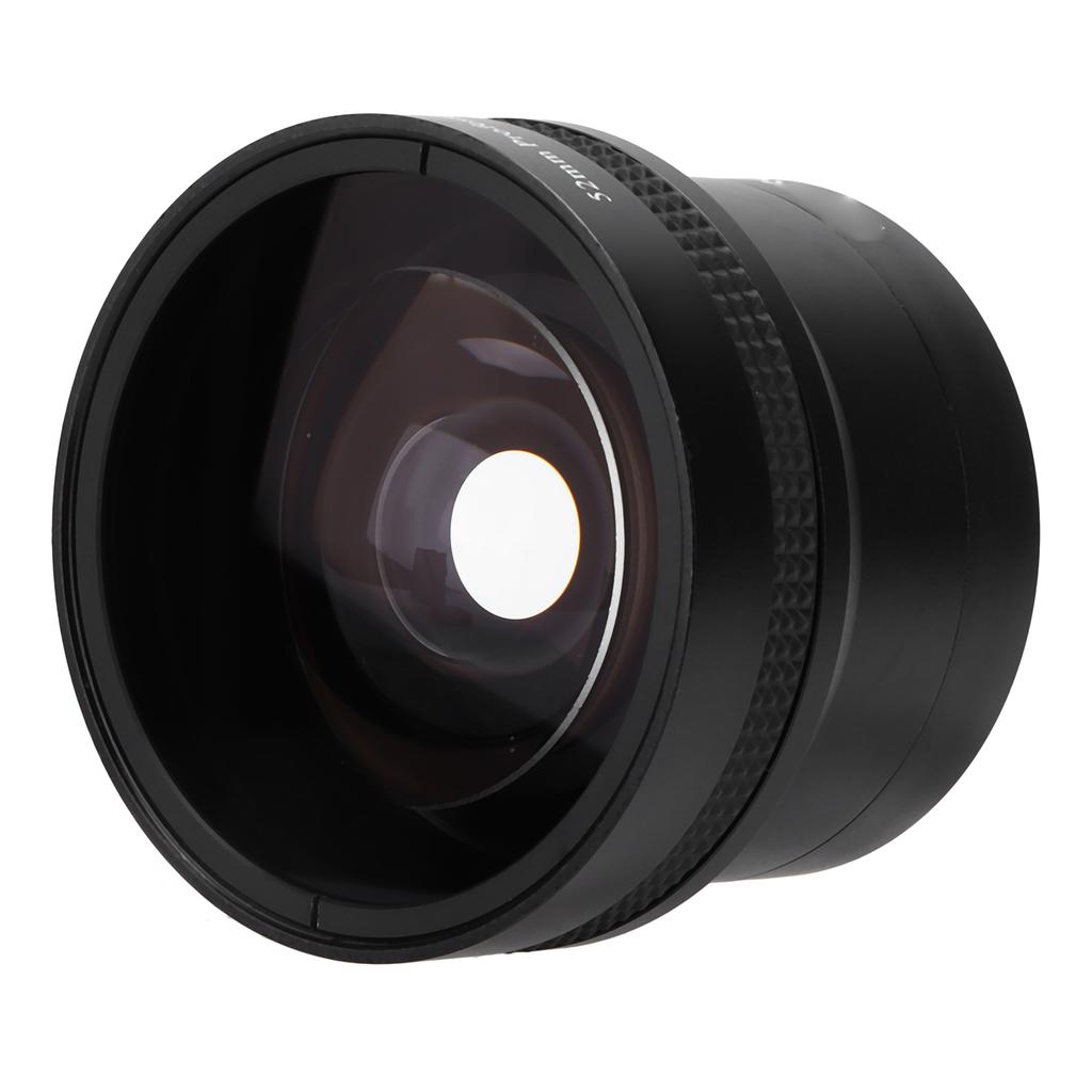 52MM 0.25x Super Macro Camera Fisheye Lens Thread Lens for CanonNikon DSLR SLR Camera
