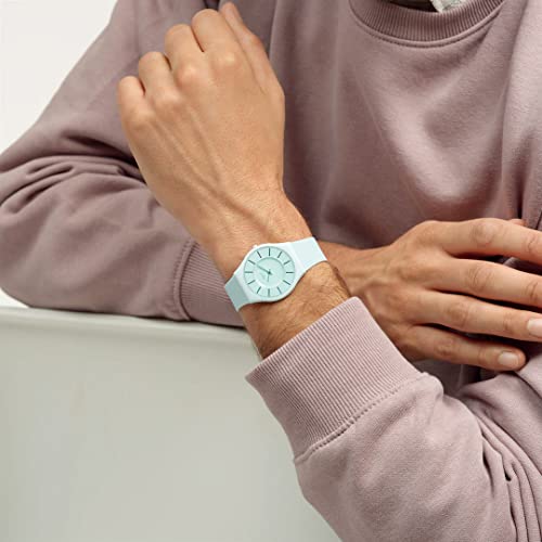 Часы Swatch Turquoise Lightly Skin Classic, SS08G107, Зеленый